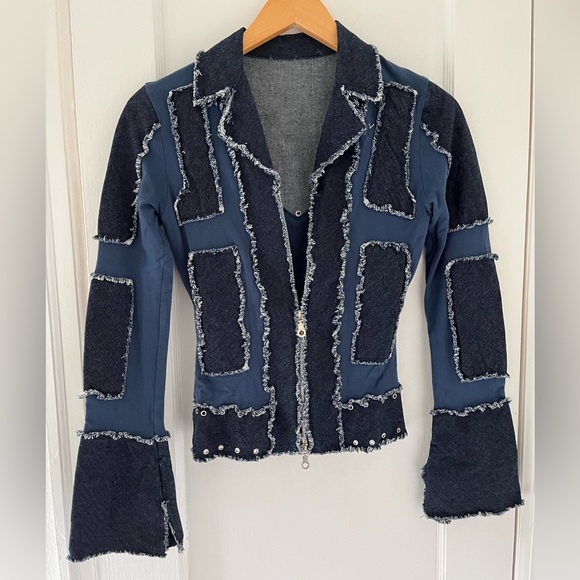 Y2K Denim Long Sleeve - Picture 1 of 2